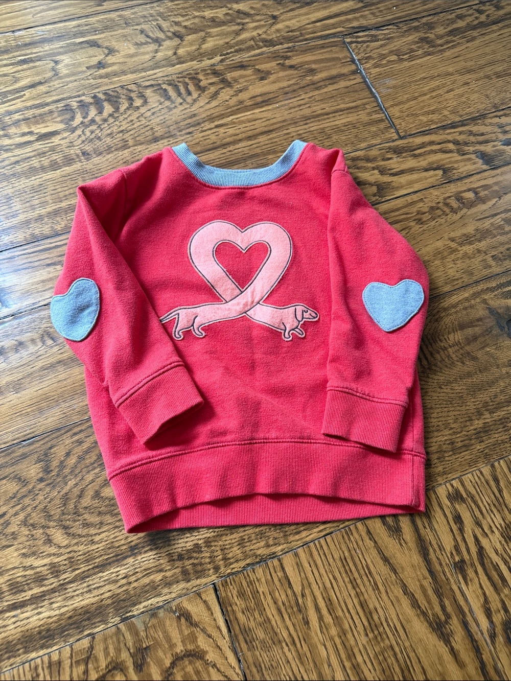 Kids Red Heart & Dachshund Sweatshirt - Cat & Jack